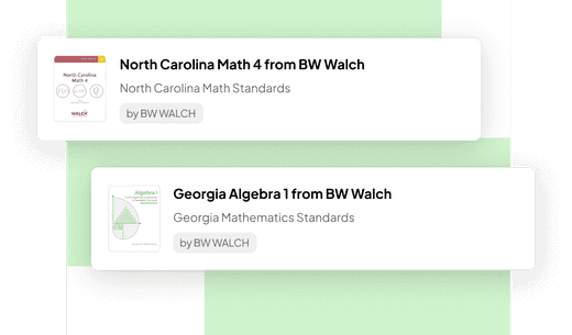 BW Walch Math Courses