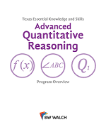 Advanced Quantitative Reasoning